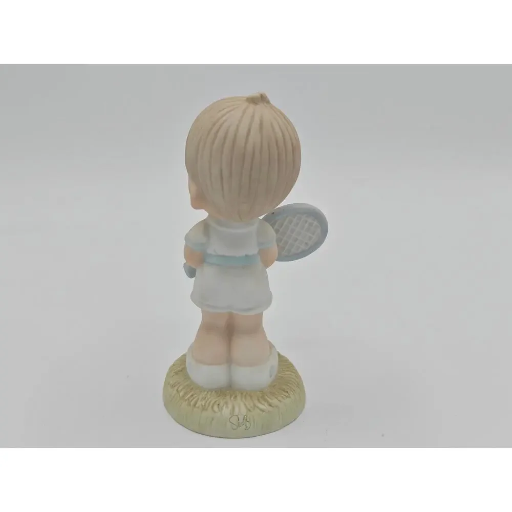 Precious Moments Serving The Lord‎ Porcelain Figurine Enesco 100293 1985